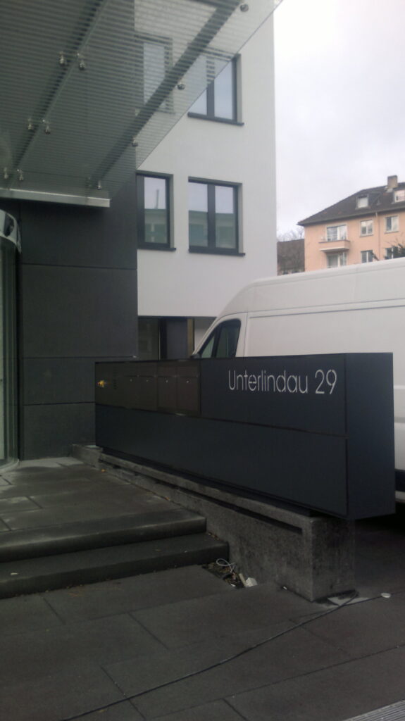 Briefkastenanlage